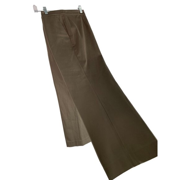 St. John Womens Taupe Trousers Dress Pants Size 10 NWT High Rise Short 6387 - Picture 3 of 13